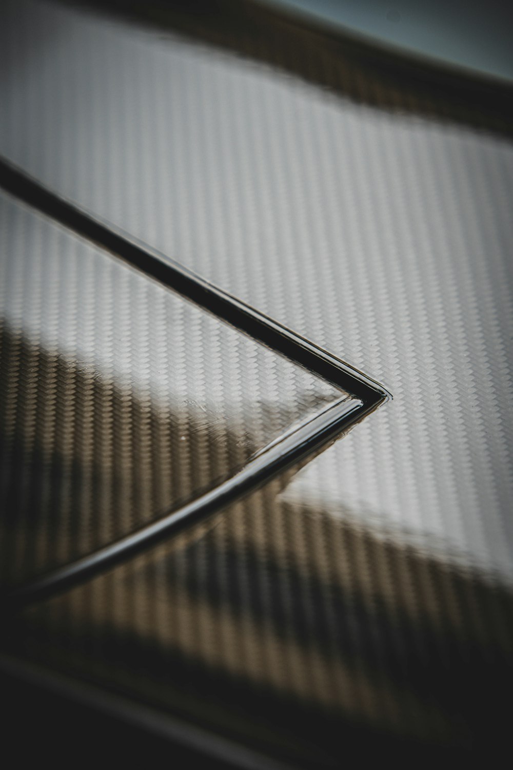 Carbon fiber trim detail, enhanced tone representing a tuned finish